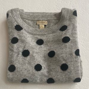 Jcrew Polka Dot sweater - size xs